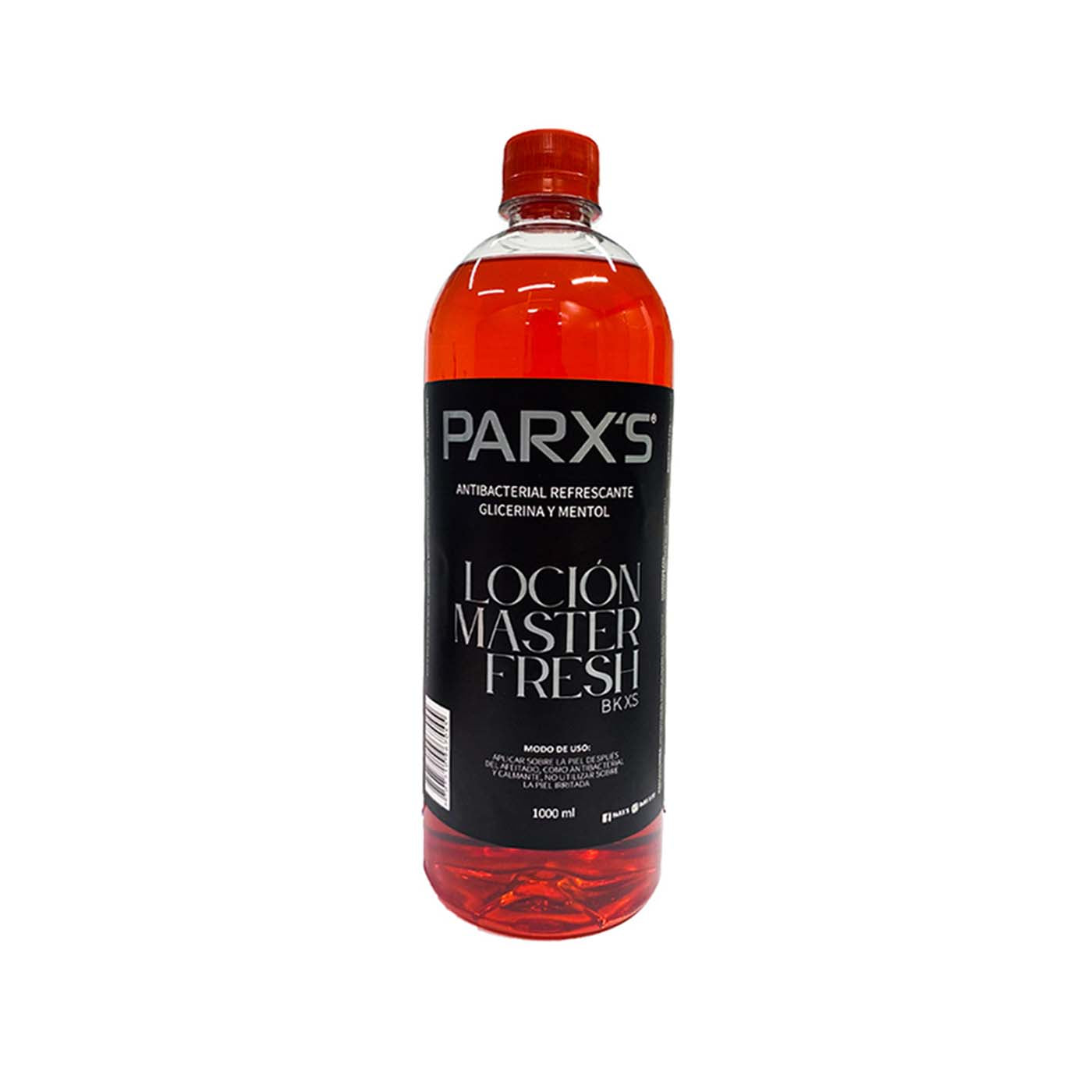 Combo Loción Refrescante Parx´s Master Fresh Black XS