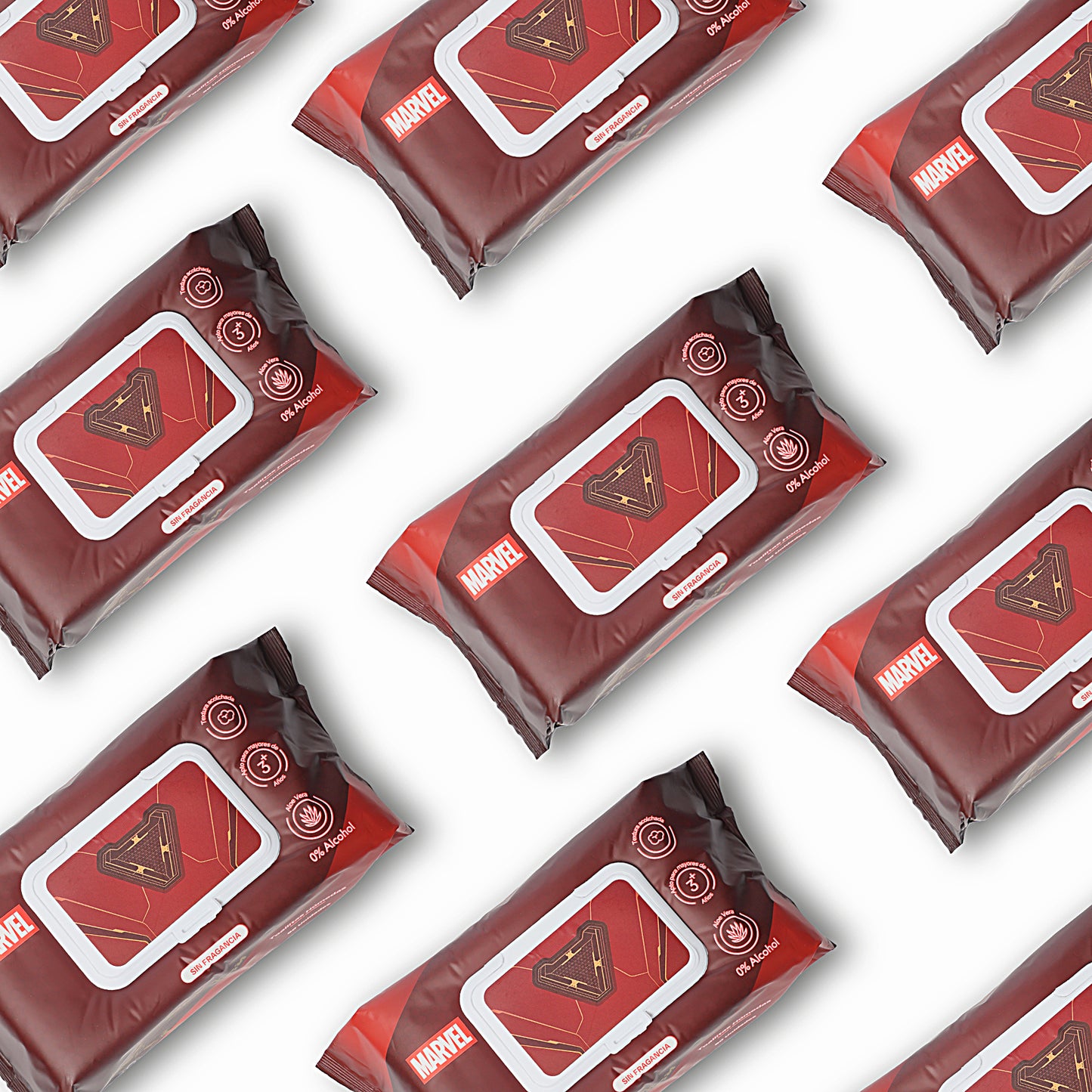 Pack x 24 Pañitos Húmedos Marvel Cosmos Iron Man