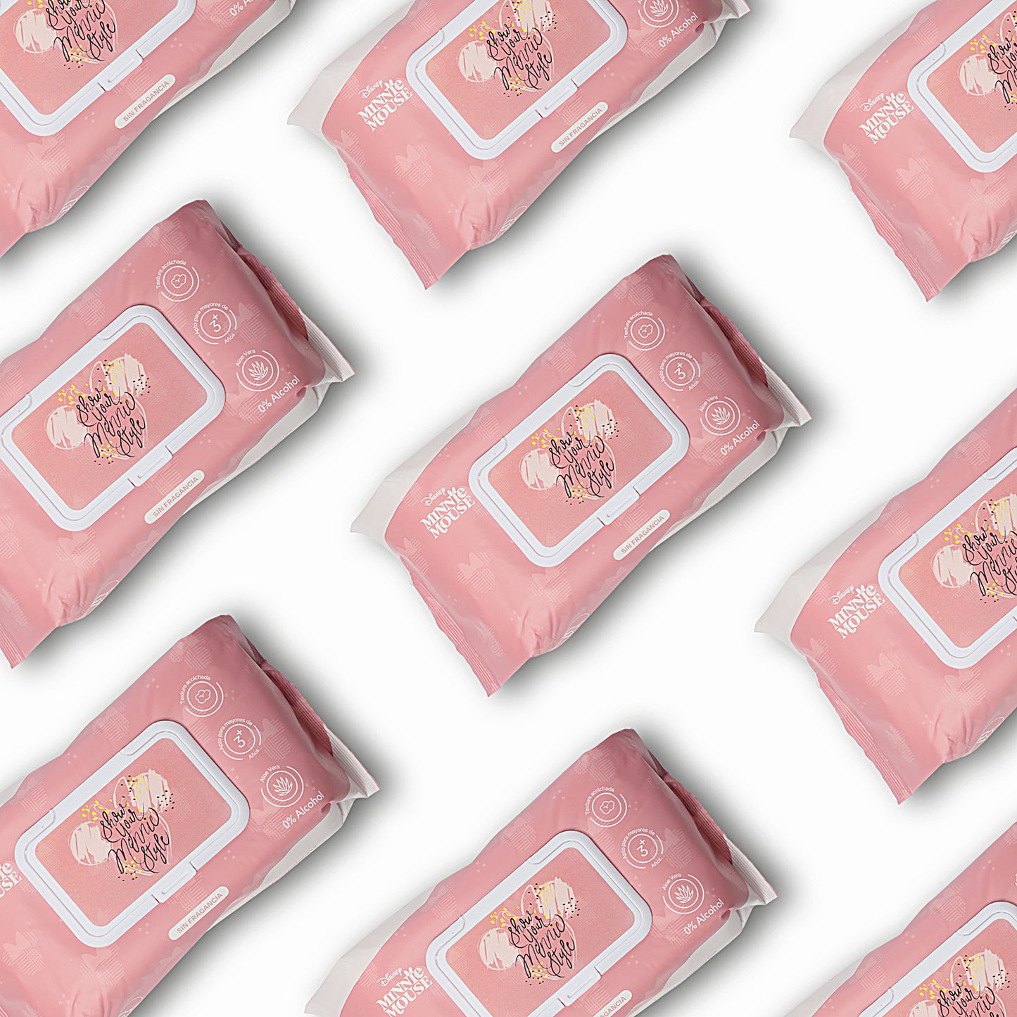 Pack x 24 Pañitos Húmedos Disney Cosmos Minnie Dama