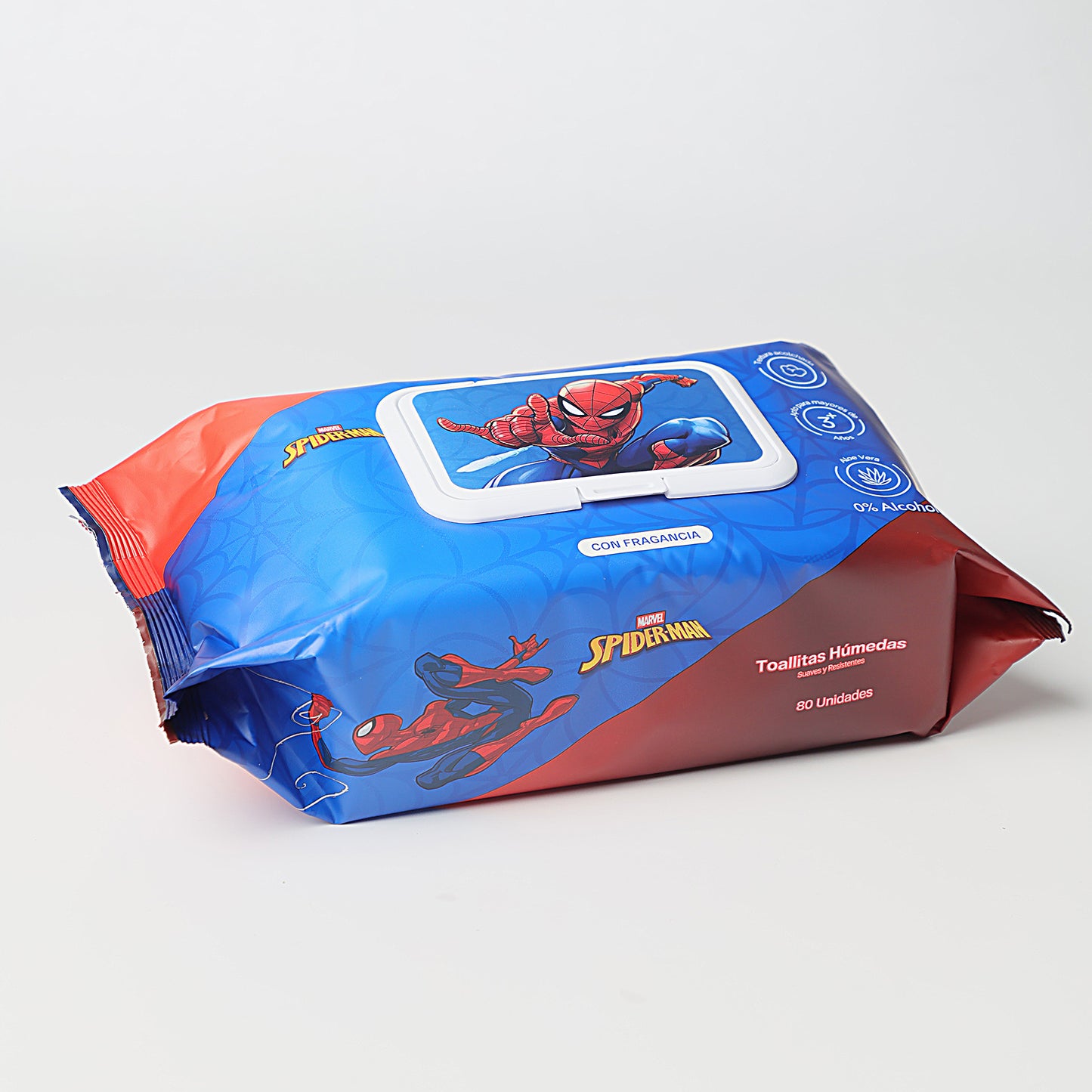 Pack x 24 Pañitos Húmedos Marvel Cosmos Spider-Man