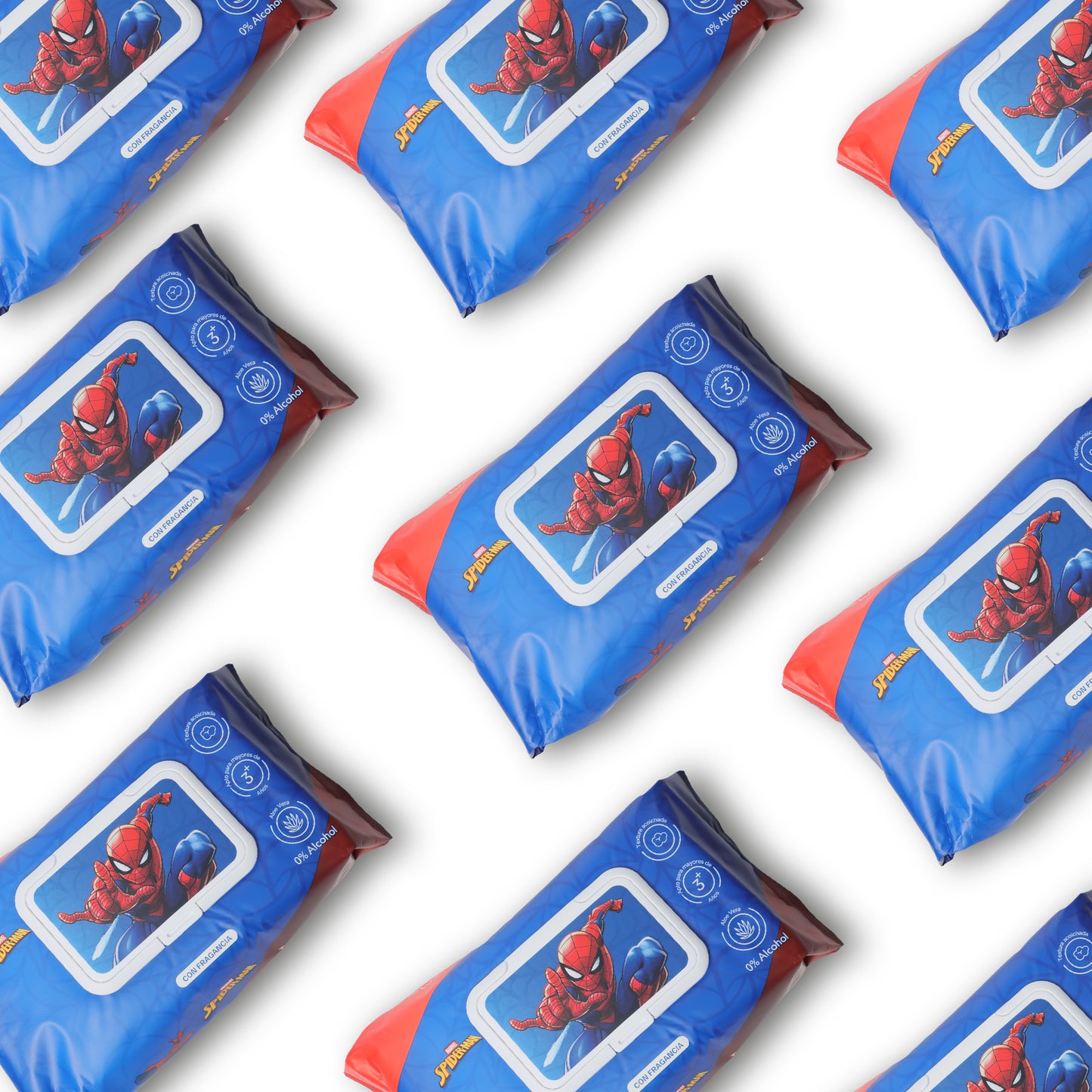 Pack x 24 Pañitos Húmedos Marvel Cosmos Spider-Man